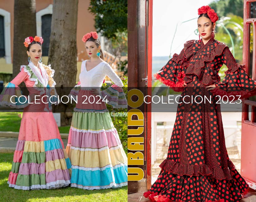 Catálogos Revuelo Ubaldo moda flamenca 2023 y 2024